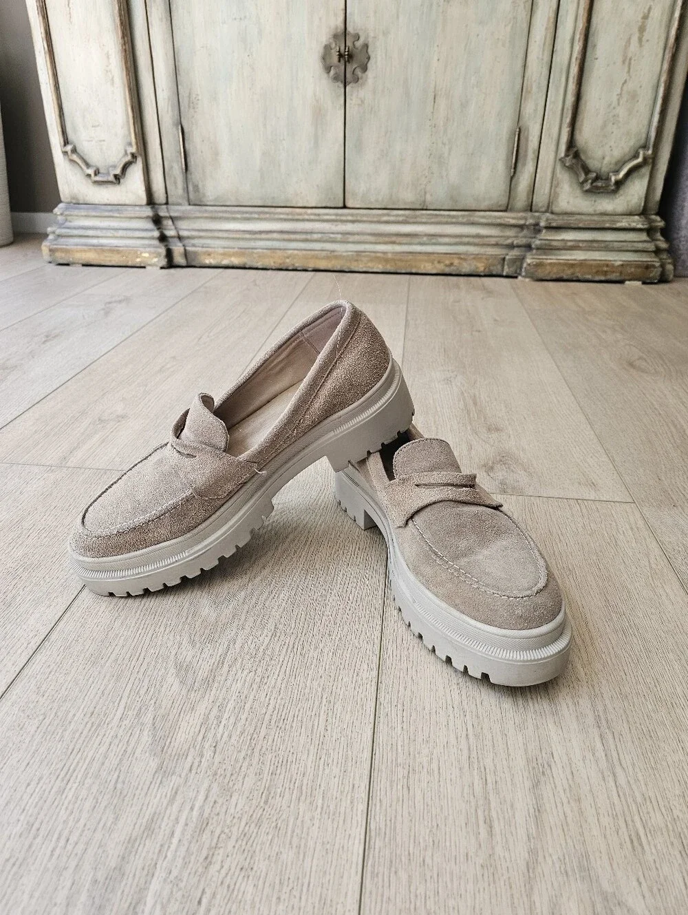 PATINA Portland Leather Chunky Academia Loafers